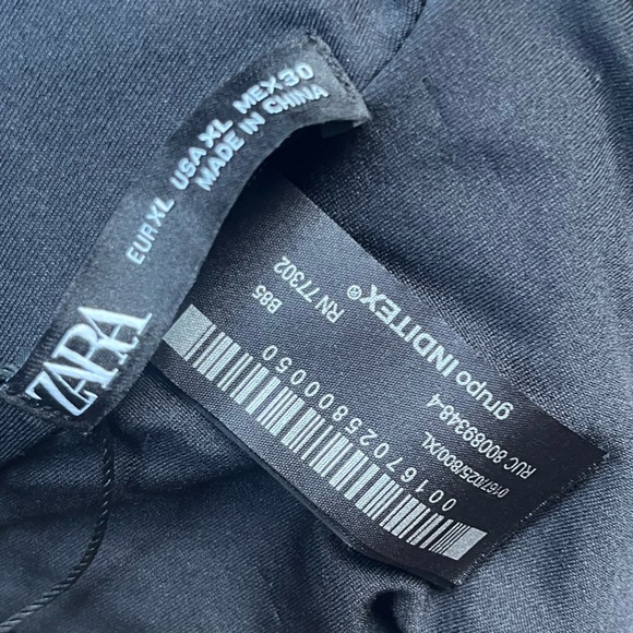 Zara Embroidered Asymmetric Swimsuit - Picture 8 of 15